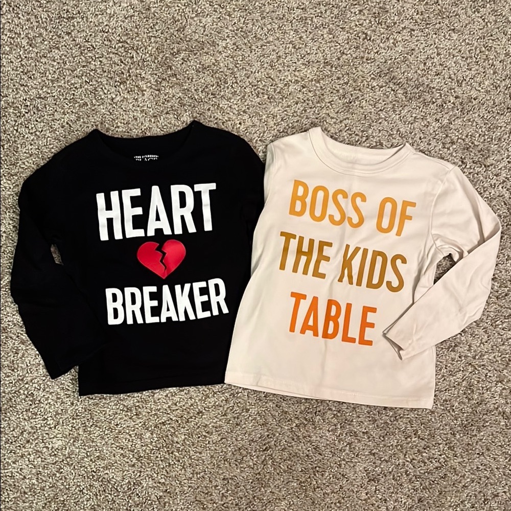 Toddler long sleeve shirts